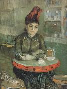 Vincent Van Gogh Agostina Segatori Sitting in the Cafe du Tamborin (nn04) oil painting artist